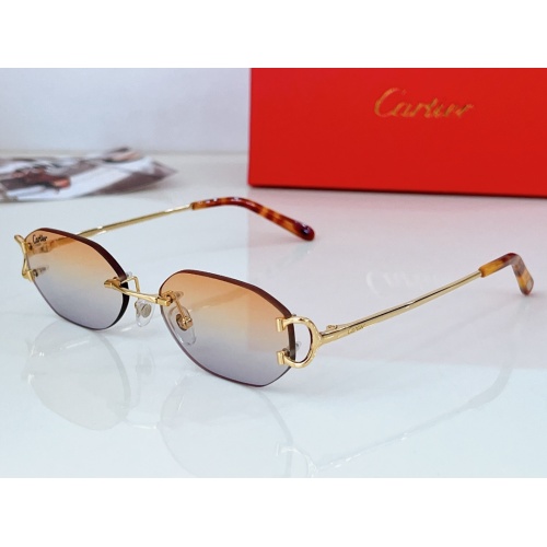 Cartier AAA Quality Sunglassess #1199202 $68.00 USD, Wholesale Replica Cartier AAA Quality Sunglassess