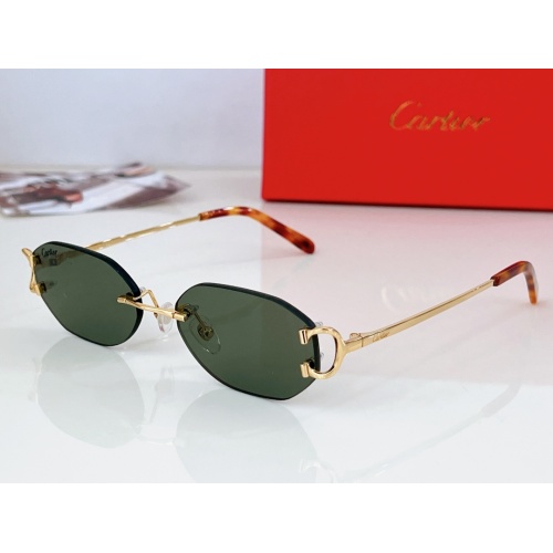 Cartier AAA Quality Sunglassess #1199203 $68.00 USD, Wholesale Replica Cartier AAA Quality Sunglassess