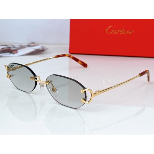 Cartier AAA Quality Sunglassess #1199205 $68.00 USD, Wholesale Replica Cartier AAA Quality Sunglassess