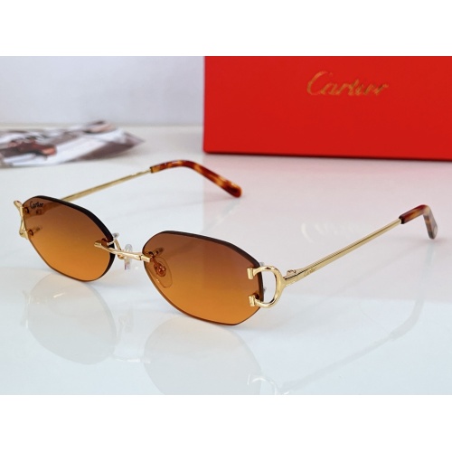 Cartier AAA Quality Sunglassess #1199207 $68.00 USD, Wholesale Replica Cartier AAA Quality Sunglassess