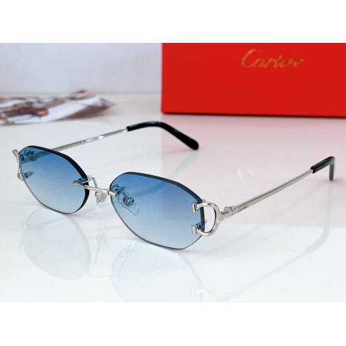 Cartier AAA Quality Sunglassess #1199209 $68.00 USD, Wholesale Replica Cartier AAA Quality Sunglassess
