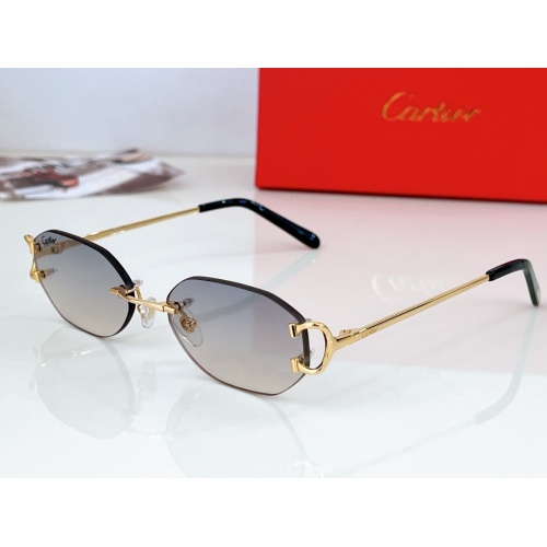 Cartier AAA Quality Sunglassess #1199210 $68.00 USD, Wholesale Replica Cartier AAA Quality Sunglassess