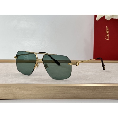 Cartier AAA Quality Sunglassess #1199217 $68.00 USD, Wholesale Replica Cartier AAA Quality Sunglassess