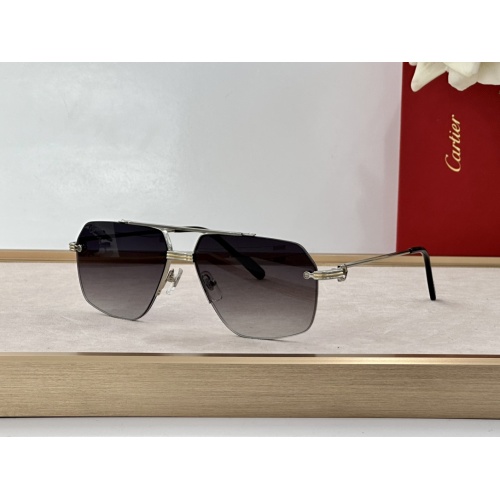 Cartier AAA Quality Sunglassess #1199221 $68.00 USD, Wholesale Replica Cartier AAA Quality Sunglassess
