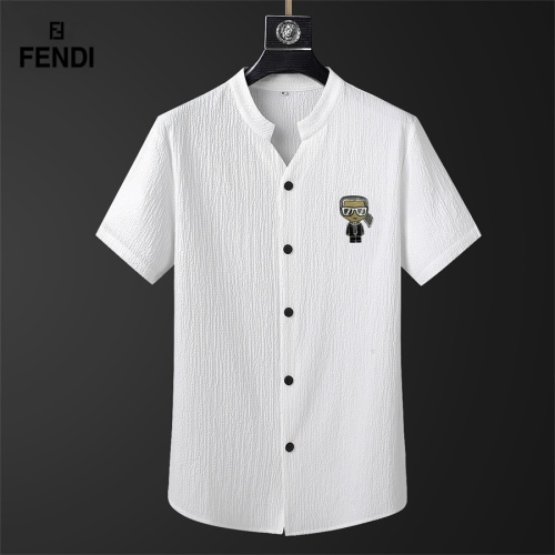 Replica Fendi Tracksuits Short Sleeved For Men #1199225 $68.00 USD for Wholesale