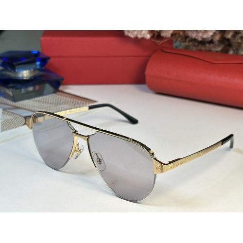 Cartier AAA Quality Sunglassess #1199230 $68.00 USD, Wholesale Replica Cartier AAA Quality Sunglassess