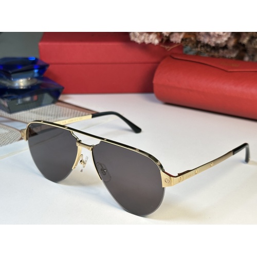 Cartier AAA Quality Sunglassess #1199231 $68.00 USD, Wholesale Replica Cartier AAA Quality Sunglassess