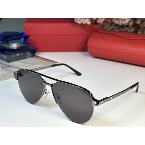 Cartier AAA Quality Sunglassess #1199233 $68.00 USD, Wholesale Replica Cartier AAA Quality Sunglassess