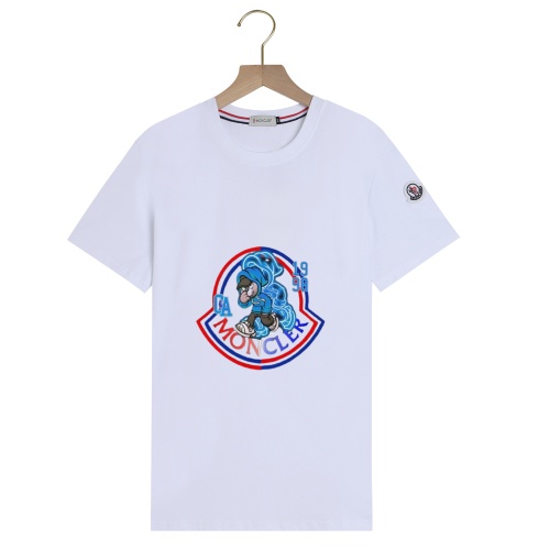 Moncler T-Shirts Short Sleeved For Men #1199374 $23.00 USD, Wholesale Replica Moncler T-Shirts