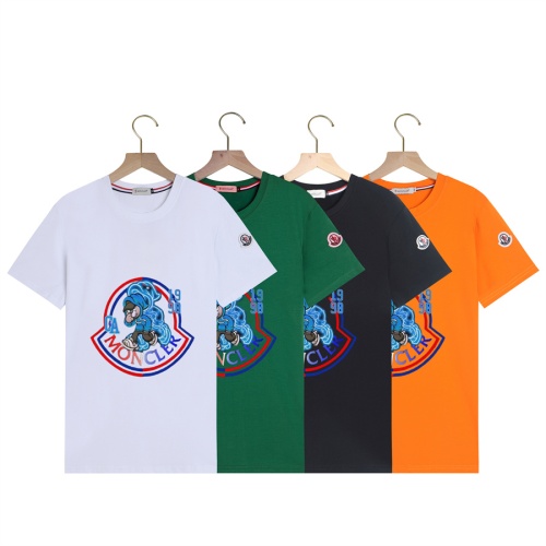 Replica Moncler T-Shirts Short Sleeved For Men #1199376 $23.00 USD for Wholesale