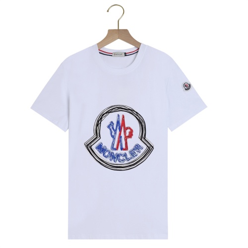 Moncler T-Shirts Short Sleeved For Men #1199378 $23.00 USD, Wholesale Replica Moncler T-Shirts