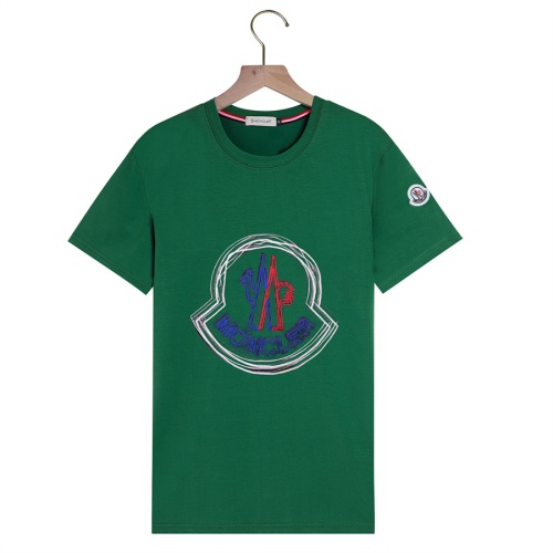 Moncler T-Shirts Short Sleeved For Men #1199382 $23.00 USD, Wholesale Replica Moncler T-Shirts