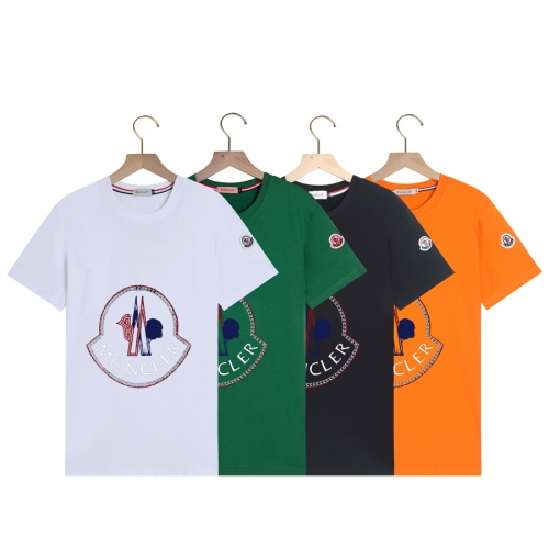 Replica Moncler T-Shirts Short Sleeved For Men #1199384 $23.00 USD for Wholesale
