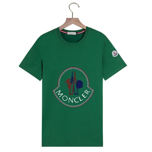 Moncler T-Shirts Short Sleeved For Men #1199386 $23.00 USD, Wholesale Replica Moncler T-Shirts