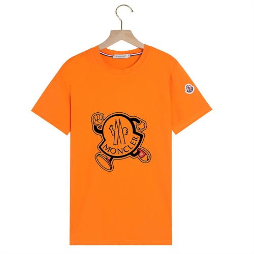 Moncler T-Shirts Short Sleeved For Men #1199395 $23.00 USD, Wholesale Replica Moncler T-Shirts