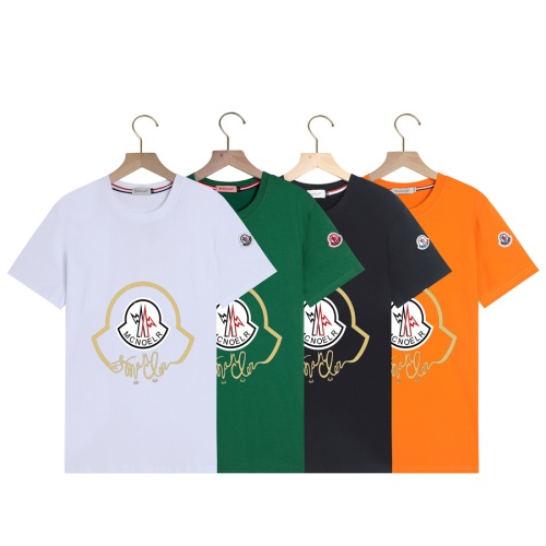 Replica Moncler T-Shirts Short Sleeved For Men #1199422 $23.00 USD for Wholesale