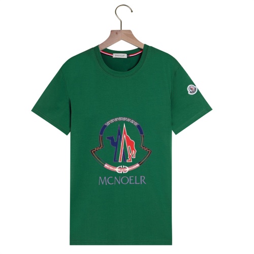 Moncler T-Shirts Short Sleeved For Men #1199435 $23.00 USD, Wholesale Replica Moncler T-Shirts