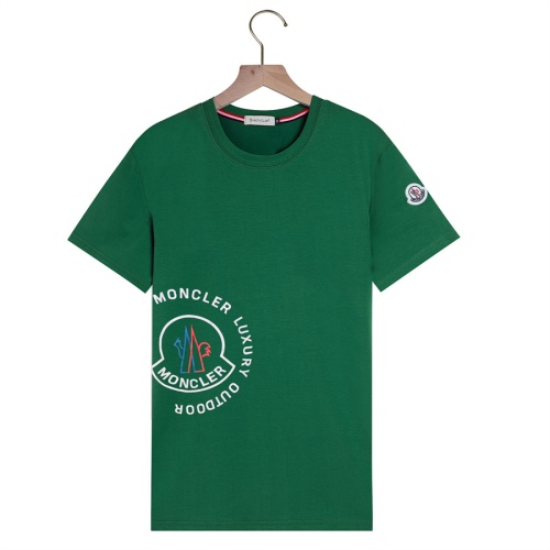 Moncler T-Shirts Short Sleeved For Men #1199443 $23.00 USD, Wholesale Replica Moncler T-Shirts