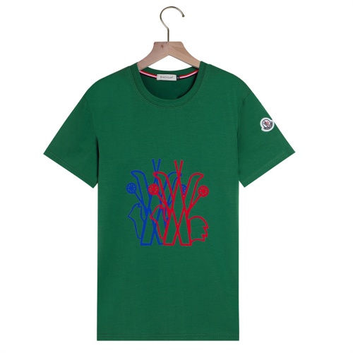 Moncler T-Shirts Short Sleeved For Men #1199447 $23.00 USD, Wholesale Replica Moncler T-Shirts