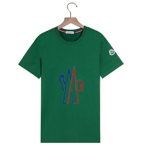 Moncler T-Shirts Short Sleeved For Men #1199451 $23.00 USD, Wholesale Replica Moncler T-Shirts