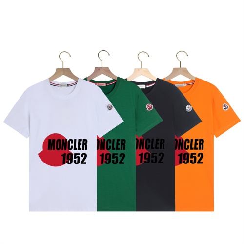 Replica Moncler T-Shirts Short Sleeved For Men #1199457 $23.00 USD for Wholesale