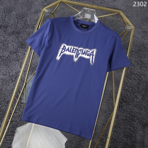 Balenciaga T-Shirts Short Sleeved For Men #1199740 $32.00 USD, Wholesale Replica Balenciaga T-Shirts