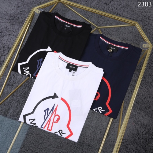 Replica Moncler T-Shirts Short Sleeved For Men #1199741 $32.00 USD for Wholesale