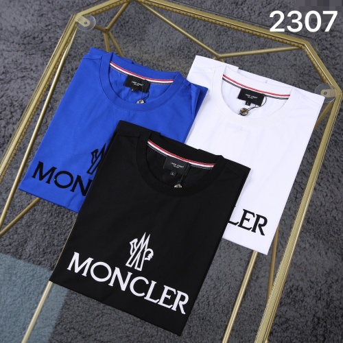 Replica Moncler T-Shirts Short Sleeved For Men #1199747 $32.00 USD for Wholesale