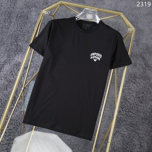 Armani T-Shirts Short Sleeved For Men #1199755 $32.00 USD, Wholesale Replica Armani T-Shirts