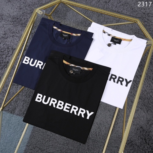 Replica Burberry T-Shirts Short Sleeved For Men #1199772 $32.00 USD for Wholesale