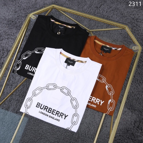 Replica Burberry T-Shirts Short Sleeved For Men #1199775 $32.00 USD for Wholesale