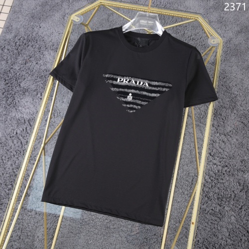 Prada T-Shirts Short Sleeved For Men #1199787 $32.00 USD, Wholesale Replica Prada T-Shirts