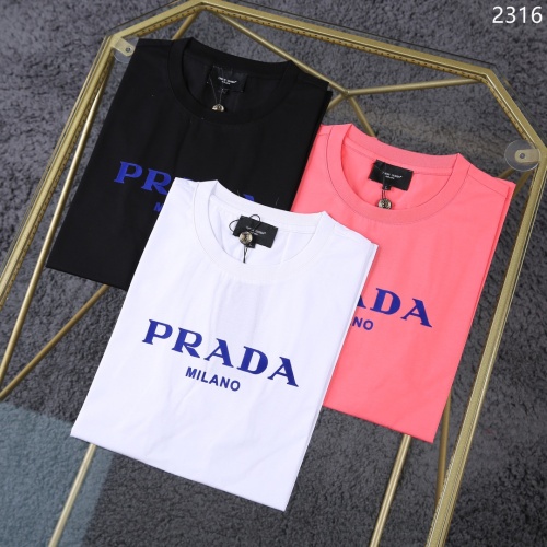 Replica Prada T-Shirts Short Sleeved For Men #1199797 $32.00 USD for Wholesale