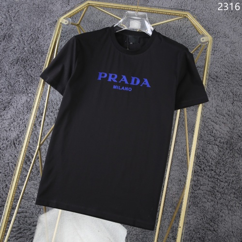 Prada T-Shirts Short Sleeved For Men #1199799 $32.00 USD, Wholesale Replica Prada T-Shirts