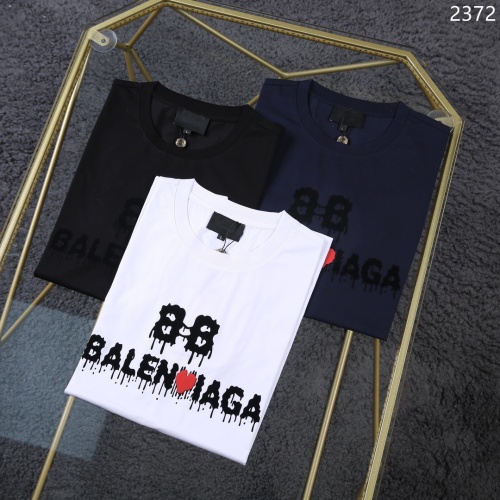 Replica Balenciaga T-Shirts Short Sleeved For Men #1199814 $32.00 USD for Wholesale