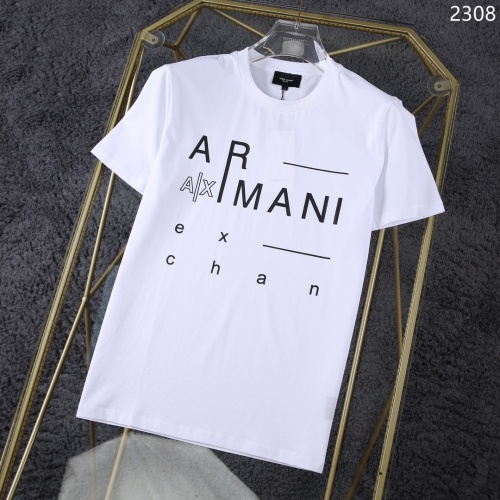 Armani T-Shirts Short Sleeved For Men #1199816
