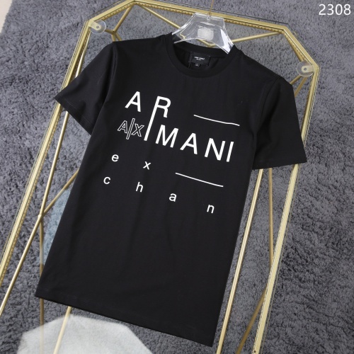 Armani T-Shirts Short Sleeved For Men #1199817 $32.00 USD, Wholesale Replica Armani T-Shirts