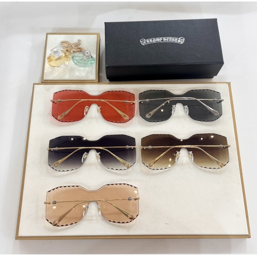 Replica Chrome Hearts AAA Quality Sunglasses #1199819 $60.00 USD for Wholesale