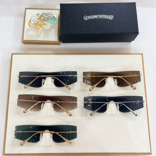 Replica Chrome Hearts AAA Quality Sunglasses #1199825 $60.00 USD for Wholesale