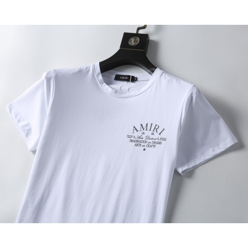 Replica Amiri T-Shirts Short Sleeved For Men #1199836 $25.00 USD for Wholesale