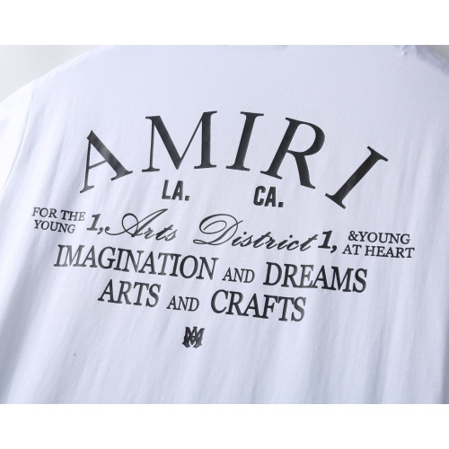Replica Amiri T-Shirts Short Sleeved For Men #1199836 $25.00 USD for Wholesale