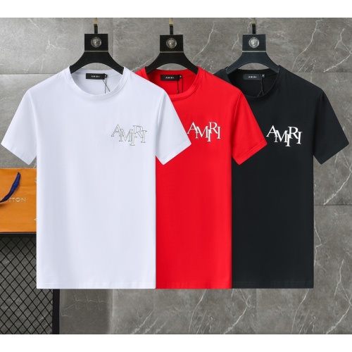 Replica Amiri T-Shirts Short Sleeved For Men #1199839 $25.00 USD for Wholesale