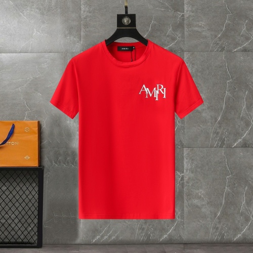Amiri T-Shirts Short Sleeved For Men #1199841 $25.00 USD, Wholesale Replica Amiri T-Shirts