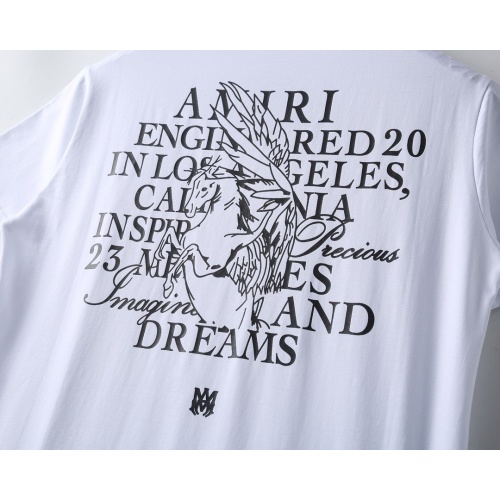 Replica Amiri T-Shirts Short Sleeved For Men #1199842 $25.00 USD for Wholesale