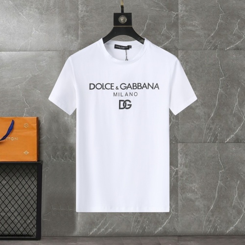 Dolce &amp; Gabbana D&amp;G T-Shirts Short Sleeved For Men #1199847 $25.00 USD, Wholesale Replica Dolce &amp; Gabbana D&amp;G T-Shirts