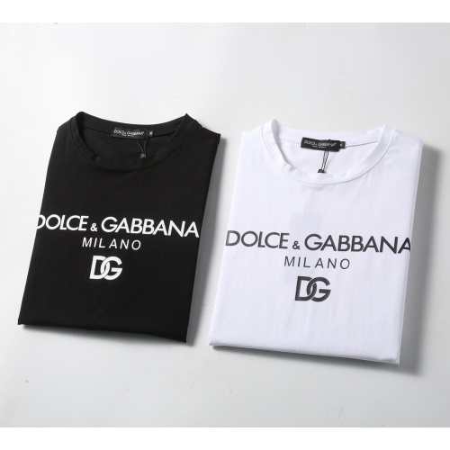 Replica Dolce & Gabbana D&G T-Shirts Short Sleeved For Men #1199848 $25.00 USD for Wholesale