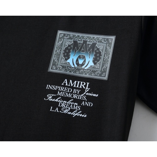 Replica Amiri T-Shirts Short Sleeved For Men #1199865 $25.00 USD for Wholesale