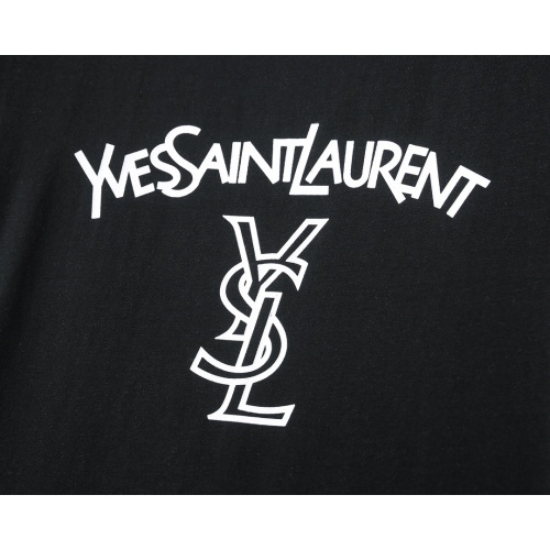 Replica Yves Saint Laurent YSL T-shirts Short Sleeved For Men #1199867 $25.00 USD for Wholesale