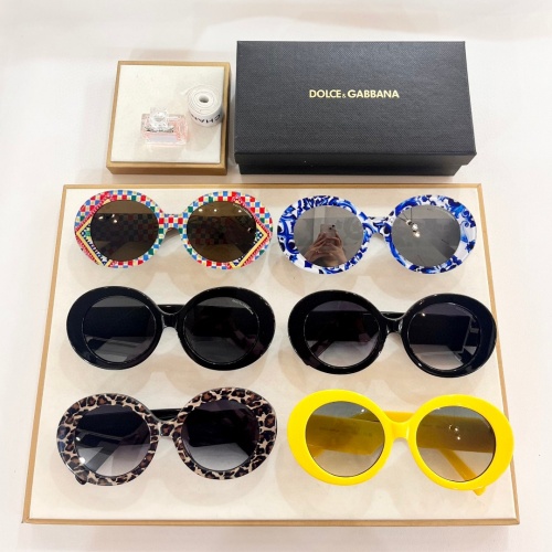 Replica Dolce & Gabbana AAA Quality Sunglasses #1199868 $60.00 USD for Wholesale