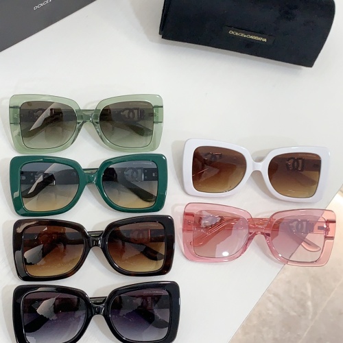 Replica Dolce & Gabbana AAA Quality Sunglasses #1199876 $60.00 USD for Wholesale